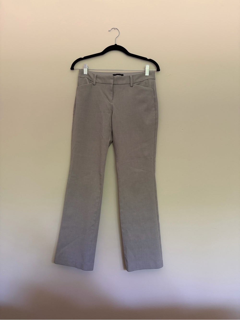 Express Editor Barely Boot Low Rise Dress Pants/Trousers/Slacks